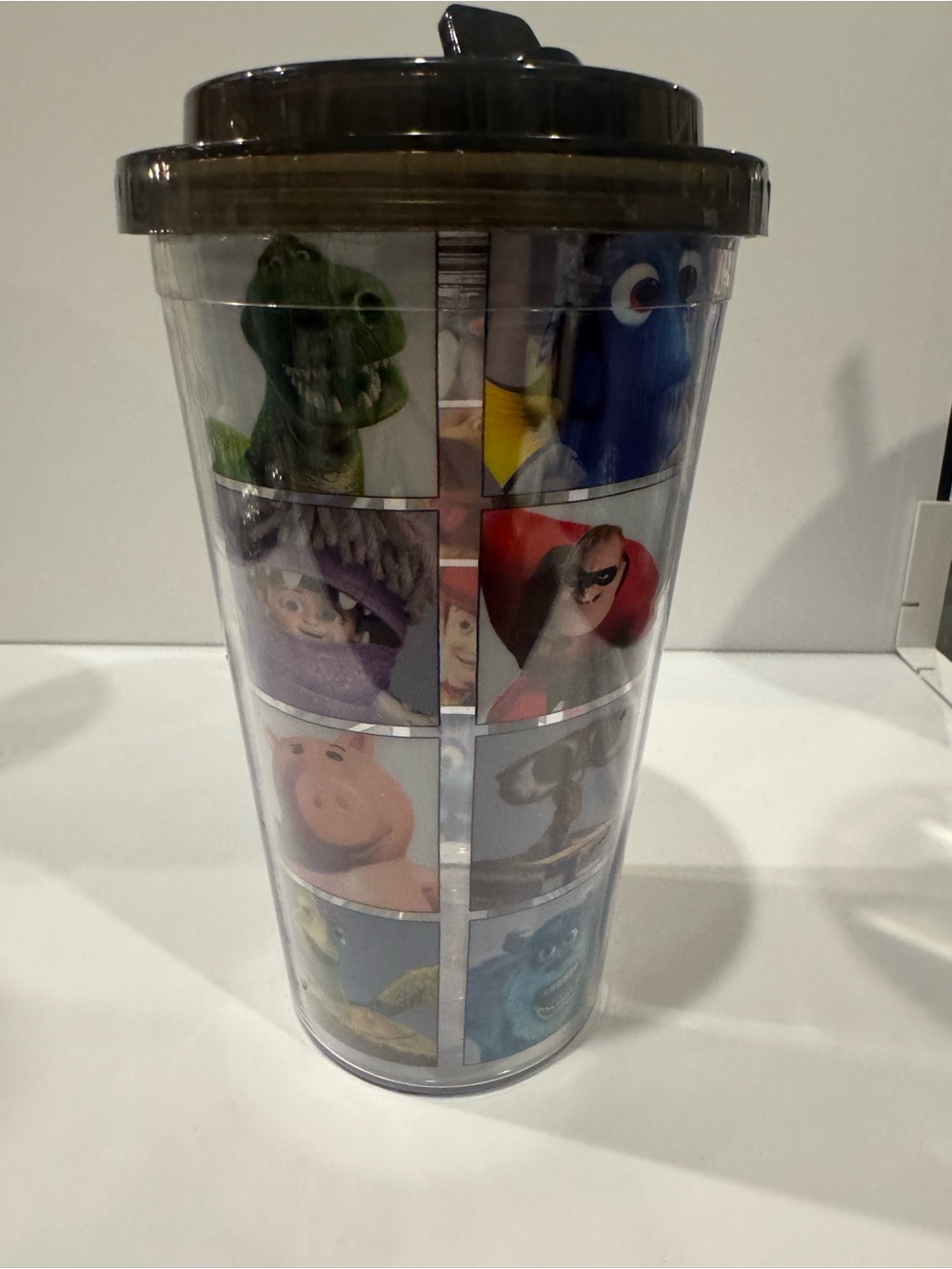 Pixar Travel Tumbler with Brown Lid